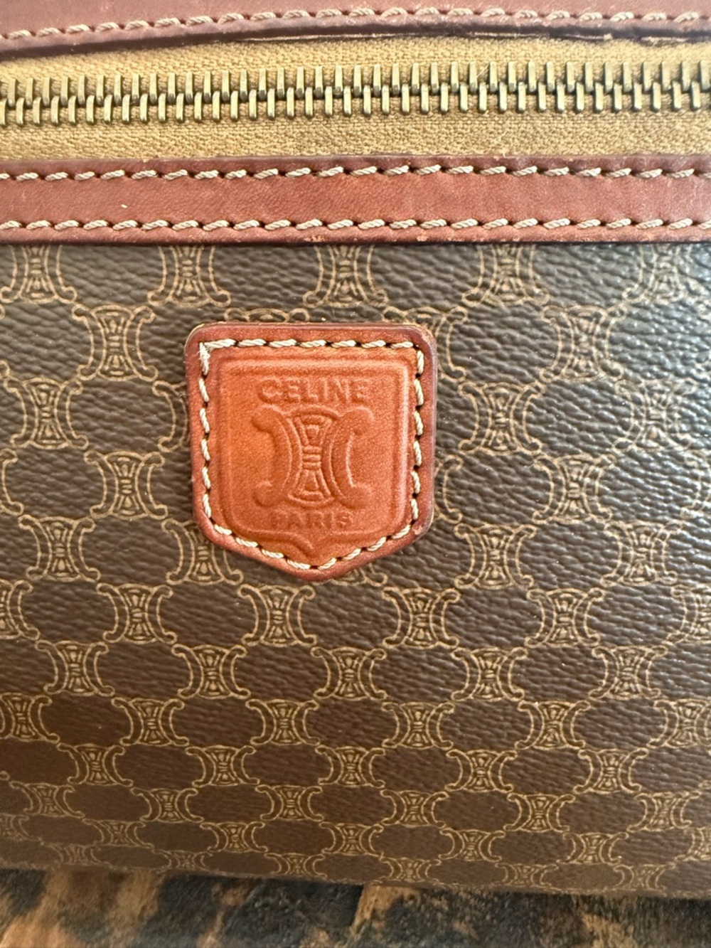 Celine Authentic Macadam Vintage Clutch - Picture 2 of 15